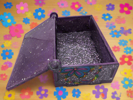 70's retro puzzle box