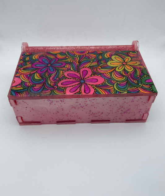 70's retro puzzle box